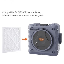 Esisuodattimet 5 kpl 400 x 400 x 20 mm valkoiset ilmanpuhdistimiin