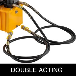 Sähköinen kaksitoiminen hydraulipumppu 750W 8L käsiventtiilillä 220V