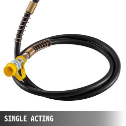 Sähköhydraulinen yksitoiminen pumppu 750W 220V 7L solenoidiventtiilillä jalkakytkimellä