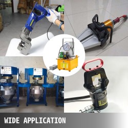 Sähköhydraulinen yksitoiminen pumppu 750W 220V 7L solenoidiventtiilillä jalkakytkimellä