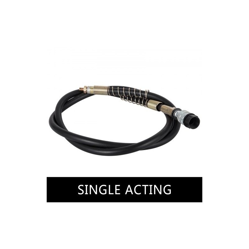 Sähköhydraulinen pumppu yksitoiminen 750 W 7 l öljysäiliö 220 V 10000 PSI