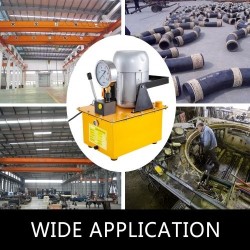 Sähköhydraulinen pumppu yksitoiminen 750 W 7 l öljysäiliö 220 V 10000 PSI