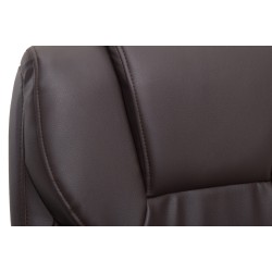 Ergonominen toimistotuoli keinonahalla ja keinumekanismilla säädettävä korkeus