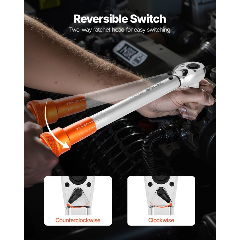 Momenttiavainsarja 3-osainen 1/4 3/8 1/2 tuumaa polkupyörän huoltoon