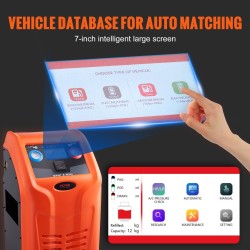 Kylmäaineen talteenotto ja kierrätyskone R134A ja R1234YF kaksisylinterinen sisäänrakennettu kompressori elektroninen vaaka