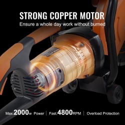 Sähköinen betonisaha 23 cm terällä märkä- ja kuivaleikkaukseen vesipumpulla