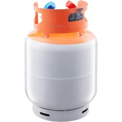 Kylmäaineen talteenottosäiliö 50 paunan kapasiteetti HP295 teräs 2 7 MPa Y venttiili R22 R134A R410A