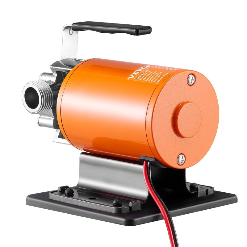 Vesipumppu 12V 75W 23 l/min 14 m nostokorkeus alumiinirunko 1,8 m imuletku