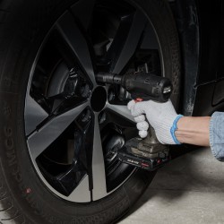 Iskuhylsysarja 1/2-tuumainen 9-osainen syvät hylsyt 29–38 mm Cr-Mo-seosteräs