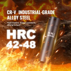 Syvä iskuhylsysarja 34-osainen 1/2 tuuman Cr-Mo-seosteräs 8–36 mm