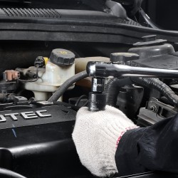 Iskuhylsysarja 3/8-vetoinen 14 osaa 7–20 mm 6-kulmainen Cr-Mo-seosteräs