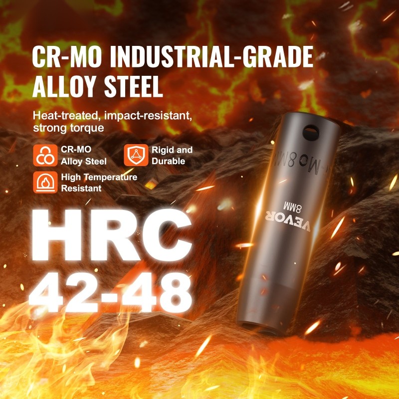 Iskihylsysarja 3/8-tuumainen CR-MO-seosteräs 15-osainen 8–22 mm autohuoltoon säilytyslaatikolla