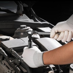 1/4 tuuman iskuhylsysarja Cr-Mo seosteräs 48 osaa SAE 3/16–9/16 ja 4–15 mm