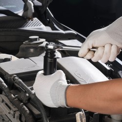 130-osainen iskevä hylsysarja 3/8 ja 1/2 tuumaa Cr-Mo-seosteräs SAE- ja metrisiä kokoja