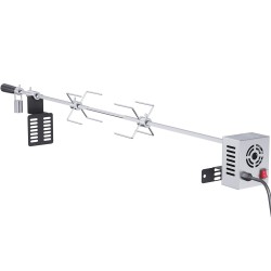 Grillin vartaasarja ruostumatonta terästä 81 100 cm 12 kg kaasu ja hiiligrilleihin