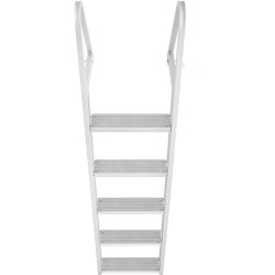 Laituri ja venetikas irrotettava alumiiniseosrunko 5 askelmaa 159 kg kantavuus