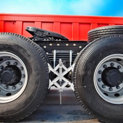 X-muotoinen hiiliteräs pyörävakaaja 2 kpl renkaiden väli 3,8–25,4 cm säilytyslaukku ja räikkäavain