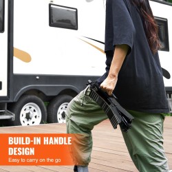 H-tyypin pyöränvakain hiiliterästä matkailuautoihin renkaiden väli 3.5–12 tuumaa 2 kpl