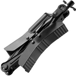 H-tyypin pyöränvakain hiiliterästä matkailuautoihin renkaiden väli 3.5–12 tuumaa 2 kpl