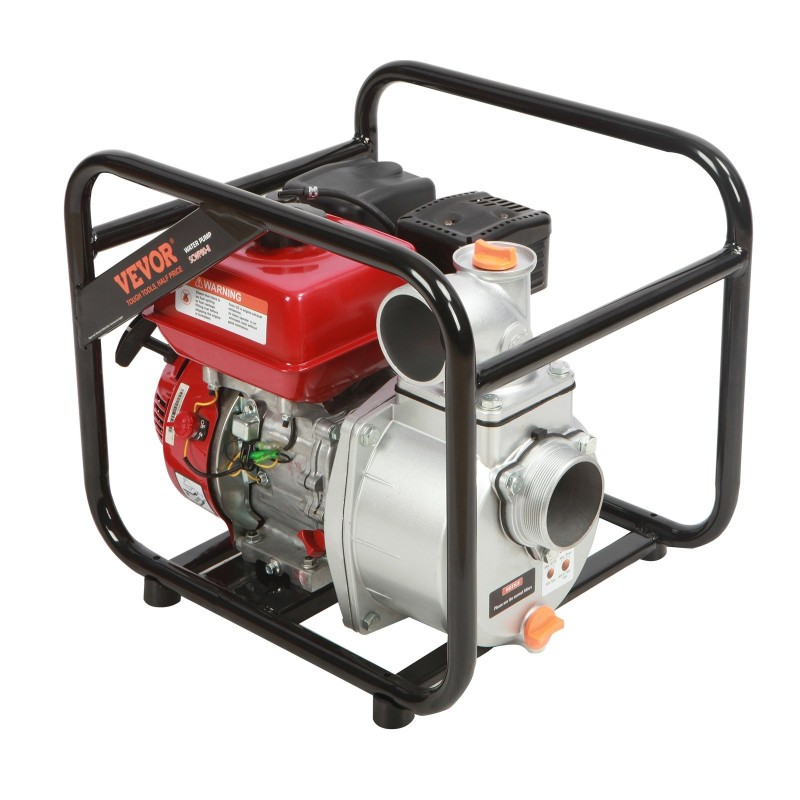 Vesipumppu bensiinikäyttöinen nelitahti 5,2 kW 80 mm 1003,5 l/min 43,3 m
