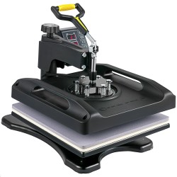 Lämpöprassi 38 x 38 cm kahdeksan toimintoa 1200 W T paitoihin ja mukeihin