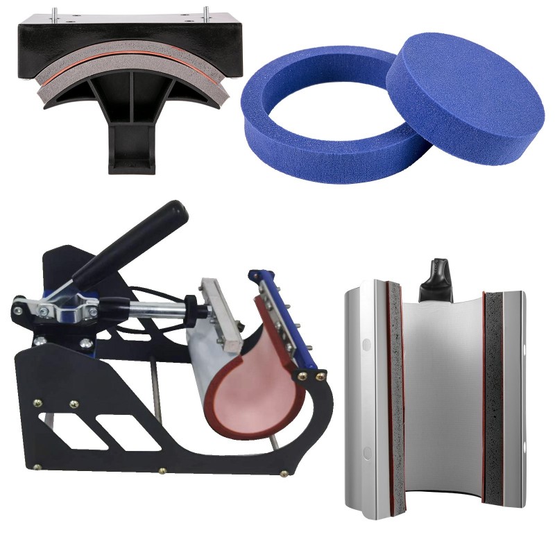 Lämpöpuristin 6 yhdessä 29 x 38 cm puristuspinta T-paidoille 1000 W