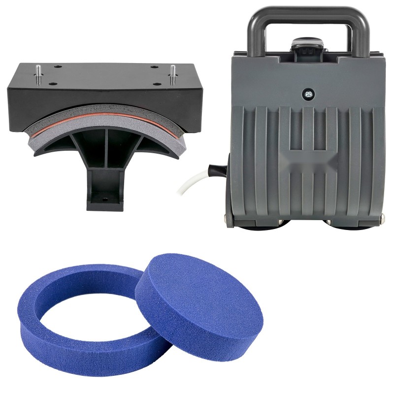 Monitoimilämpöprässi 38 x 38 cm teflon-pinnoitettu 360 astetta kääntyvä kaksiputkinen lämmitys