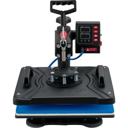 Lämpöprässilaite 5-in-1 12 x 15 tuumaa digitaalinen lämpötilaohjaus t-paitoille ja mukeille