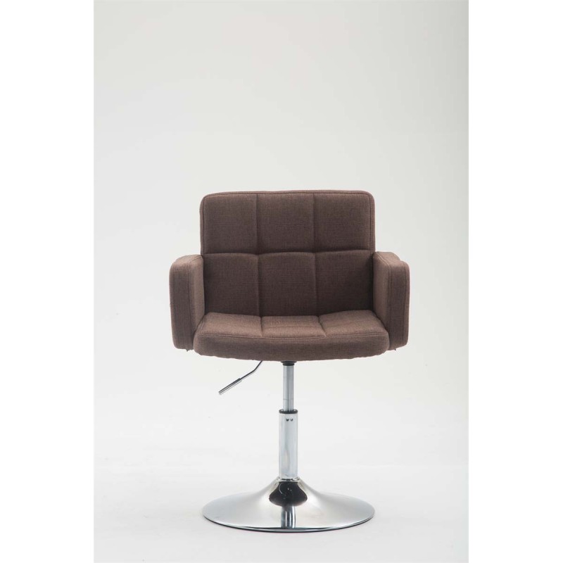 Tyylikäs Los Angeles -nojatuoli kankaalla, säädettävä ja kääntyvä