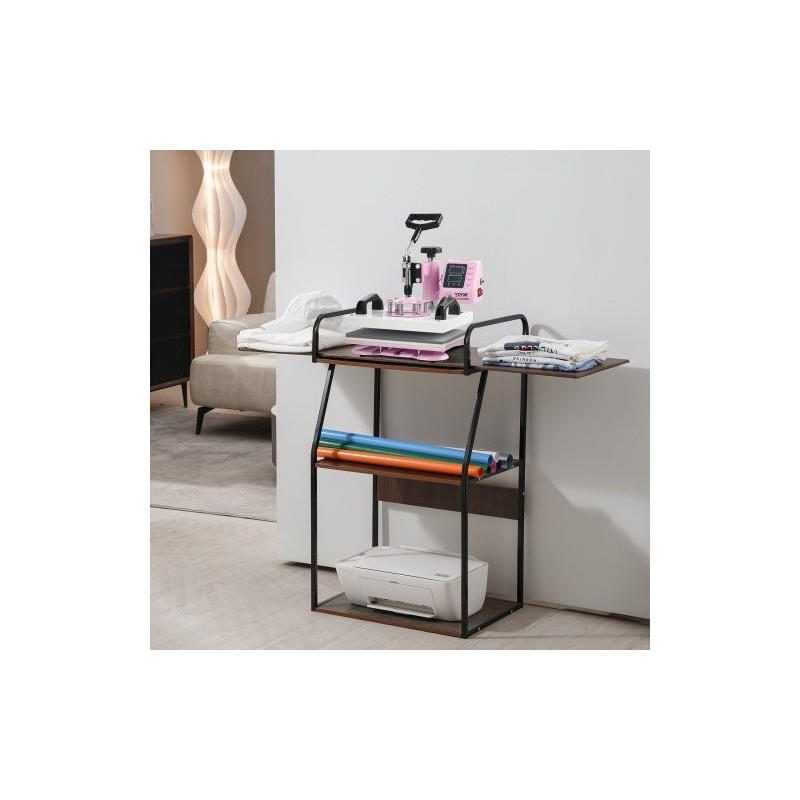 Lämpöprässilaite 300 x 250 mm pinkki T-paitojen ja tekstiilien painamiseen