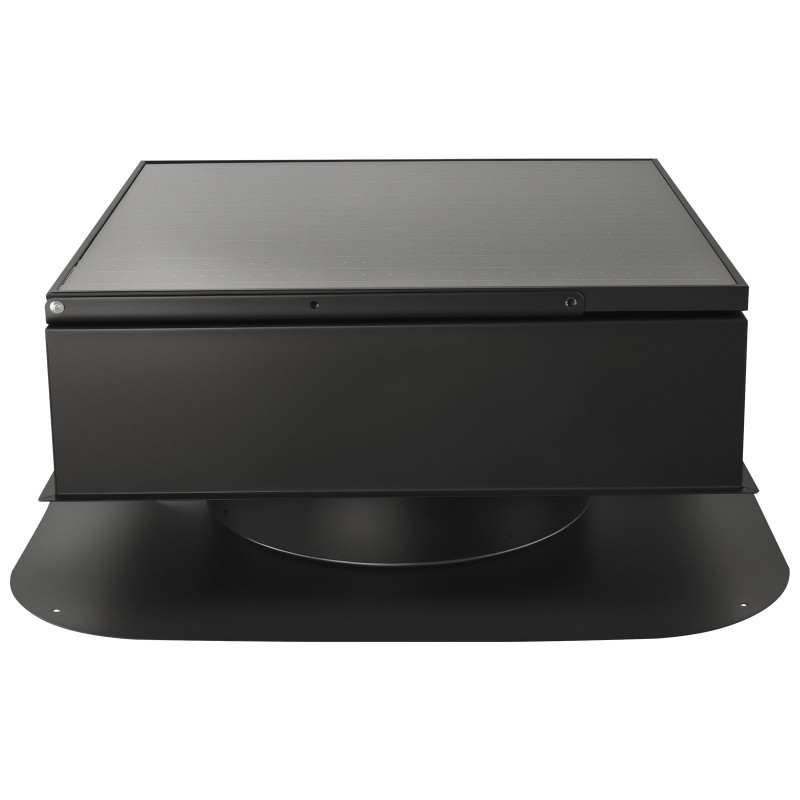 Kattotuuletin ullakolle aurinkokäyttöinen 35W monokiteisellä aurinkopaneelilla harjaton tasavirtamoottori automaattinen lämpö ja