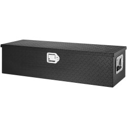 Alumiininen työkalulaatikko lava autoihin musta timanttikuvioitu 990 x 330 x 254 mm