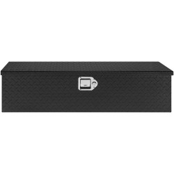 Alumiininen työkalulaatikko lava-autoihin musta timanttikuvioitu 990 x 330 x 254 mm