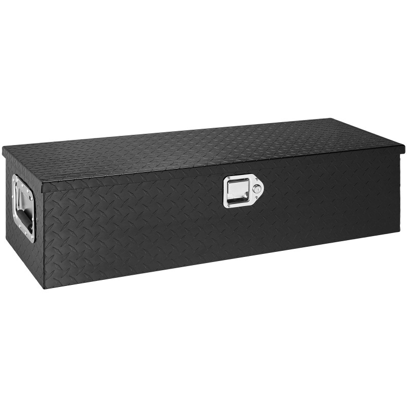 Alumiininen työkalulaatikko lava-autoihin musta timanttikuvioitu 990 x 330 x 254 mm