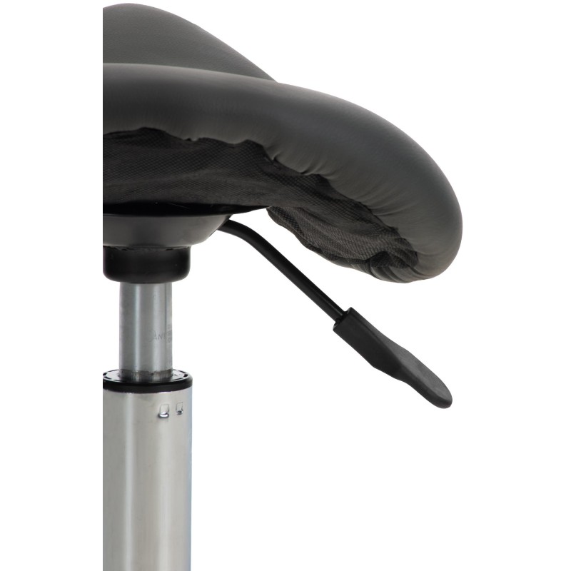 Ergonominen satulatuoli pyörillä säädettävä korkeus työhön ja kotiin