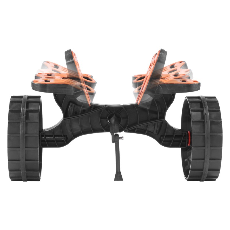 Taitettava kajakkikärry 136,1 kg kantavuus 25,4 cm täyskumirenkaat räikkäkiristysliina