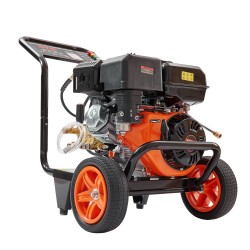 Korkeapainepesuri bensiinimoottorinen 390cc 4400 PSI 4.0 GPM kuparipumppu 5 suutinta