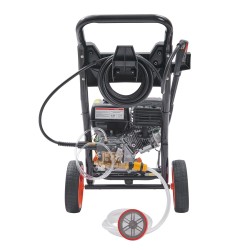 Korkeapainepesuri bensiinikäyttöinen 3600 PSI 2 6 GPM kuparipumppu 210cc 5 suutinta
