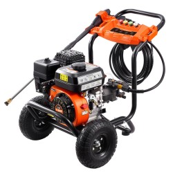 Korkeapainepesuri polttomoottorilla 3500 PSI 10 L/min 8 m letku 5 suutinta