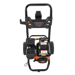 Korkeapainepesuri bensiinamoottorilla 3400 psi 10 l min alumiinipumppu 5 suutinta