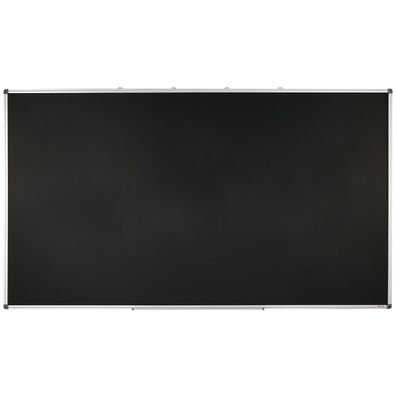 Magneettinen musta kirjoitustaulu 1750 x 1000 mm alumiinikehyksellä hunajakennolevyllä kuivapyyhittävä pinta