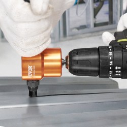 Kaksipäinen metallinen levynibleri HSS-terällä 1,6 mm porakoneeseen