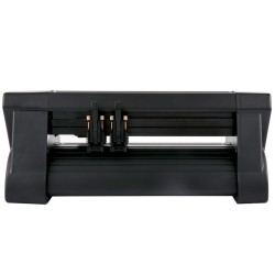 Vinyylileikkuri alumiiniseos 375 mm syöttö 285 mm leikkuuleveys puoli automaattinen optinen silmä