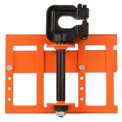 Pystysuuntainen valurautainen ketjusahan ohjain sahausleveys 5,1–15,2 cm sähköiselle ketjusahalle