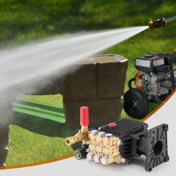 Painepesurin pumppu 25,4 mm akseli kolmemäntäinen vaakasuuntainen 303 bar 16,6 l/min