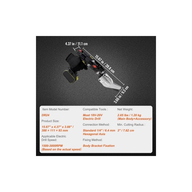 Porakiinnitteinen levyleikkuri kääntyvällä leikkuupäällä kuitusementille ja kipsilevylle