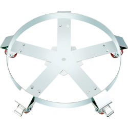 Rumpualusta hiiliteräsrunko viisisataakuusikymmentäseitsemän kilon kantavuus kaksisataaviisikymmentä litran tynnyreille viisi