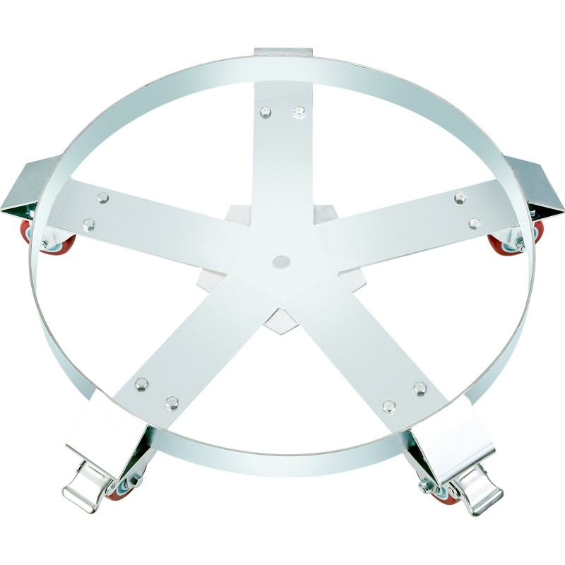 Rumpualusta hiiliteräsrunko viisisataakuusikymmentäseitsemän kilon kantavuus kaksisataaviisikymmentä litran tynnyreille viisi