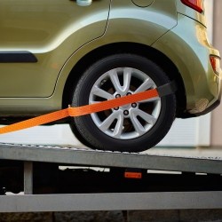 Rengaskiinnityshihnat polyesteri 120 tuumaa pitkät 4 kpl työkuorma 5512 paunaa