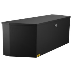 Perävaunun vetokidan työkalulaatikko hiiliterästä 914 305 305 mm lukolla ja kahdella avaimella